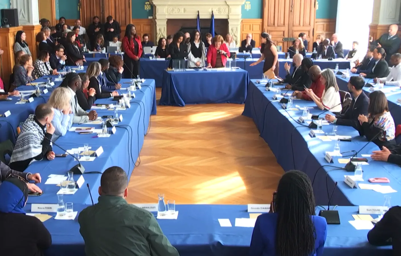 Conseil municipal de Saint-Denis, élection de Bally Bagayoko comme maire