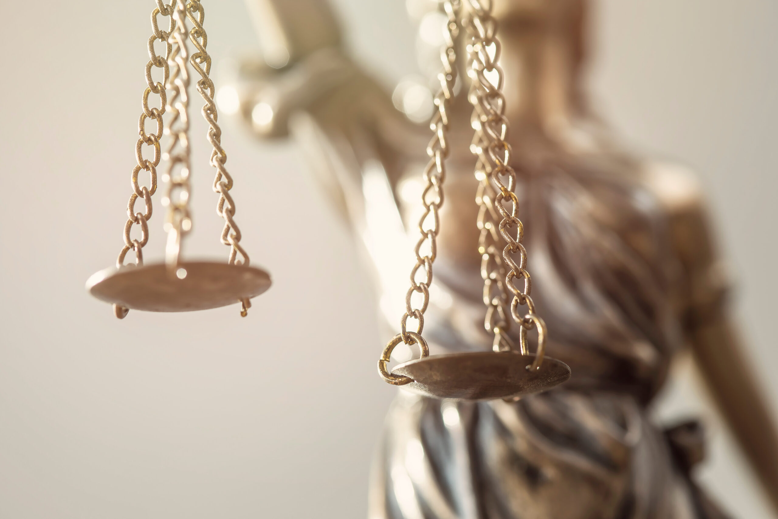 Statut de la balance de la justice